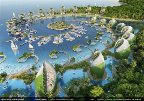 Vincent Callebaut Envisions Futuristic Eco Resort In The Philippines