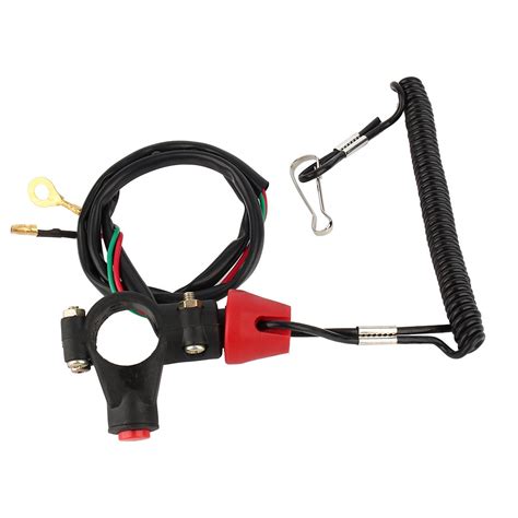 buy engine kill stop switch universal outboard engine motor cord lanyard kill button stop