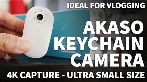 Akaso Keychain Mini Vlog Camera Small Compact Akaso 4k Camera With
