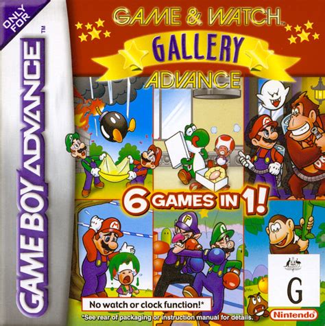 Game And Watch Gallery 4 2002 Box Cover Art Mobygames