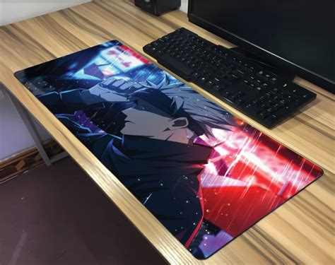 Custom Mouse Pad Anime Jujutsu Kaisen X Ldm32 Large Mouse Pad Etsy