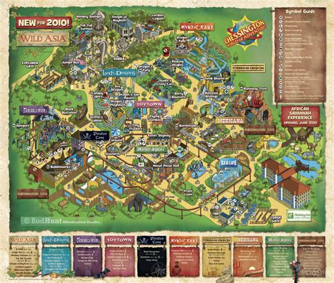 All Sizes 2010 Chessington World Of Adventures Theme Park Map