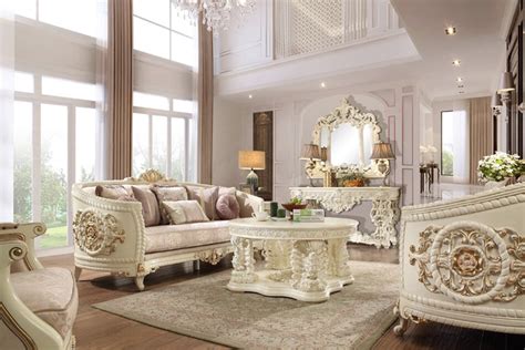 Homey Design Hd Belda Formal Living Room Set Dallas Designer Furniture
