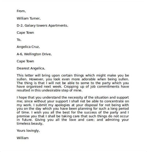 8 Letters Of Mistake Writing Letters Formats And Examples
