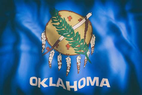 Oklahoma State Flag Stock Illustration Illustration Of State 99193043