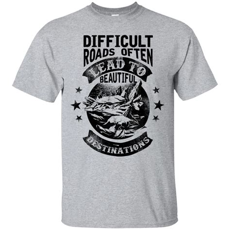 That's why, here at teehunter, we've gone around the web and collected all the best inspirational tees we could find. Difficult Roads Inspirational Quote T-Shirt White - If Dad ...