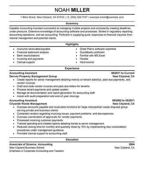 16 Amazing Accounting And Finance Resume Examples Livecareer