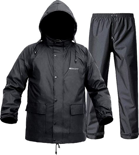 Rain Suit For Men Women Lightweight Waterproof Rain Coat Jacket