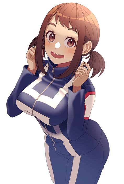 Uraraka Ochako Boku No Hero Academia Drawn By Kobaji Danbooru