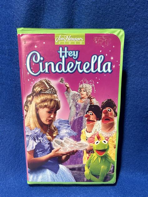 Jim Hensons Muppets The Frog Prince And Hey Cinderella 2 Vhs Lot
