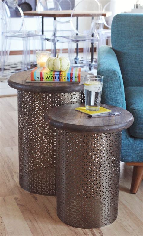 Diy Brass Side Tables A Beautiful Mess