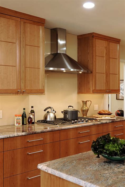 The solution was a skylit stair zone, which brings light in along the windowless west wall. Transitional Kitchen in Bethesda, Maryland | Jennifer ...