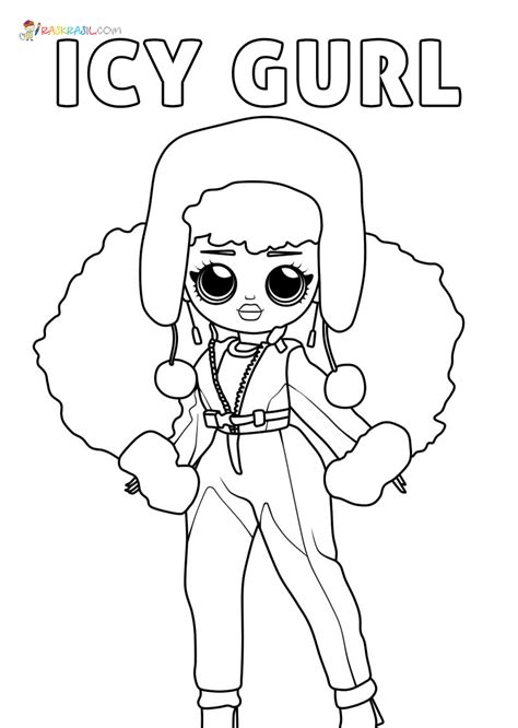 Lol Omg Coloring Pages Free Printable New Popular Dolls Coloring Home