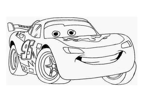 Coloriage Disney Cars Flash McQueen télécharger et imprimer gratuit sur ColoriageEnfant Com