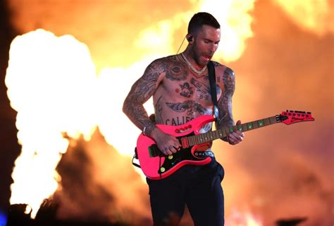 Maroon 5 Super Bowl Halftime Show Photos Popsugar Entertainment Uk