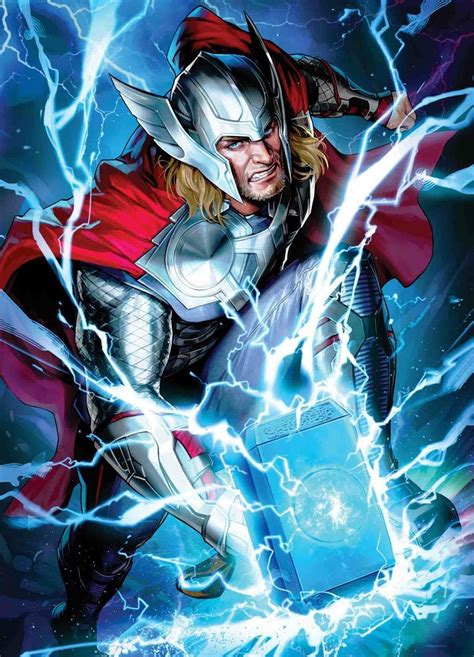 Mcu Thor Arte Da Marvel Banda Desenhada Tatuagem Thor