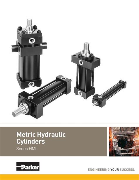 Pdf Metric Hydraulic Cylinders Parker Cylinder Docs