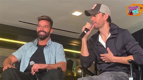 RICKY MARTIN Y ENRIQUE IGLESIAS JUNTOS POR PRIMERA VEZ ADEMAS