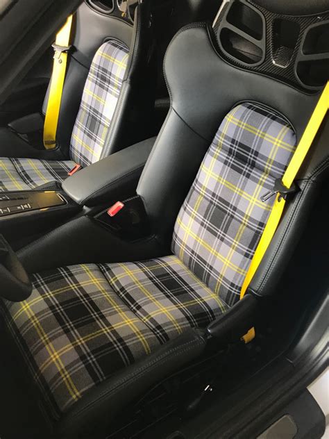 P1designs Custom Seat Inserts For Your Porsche