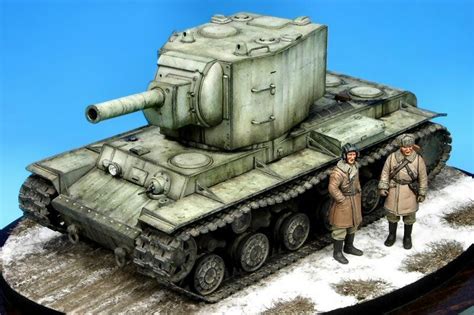 Kv 2 By Luciano Rodriguez Winter Camo Model Tanks Military Modelling
