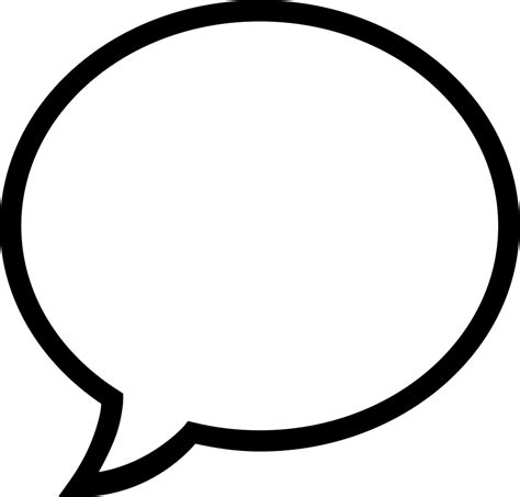 Download Speech Bubble Svg Png Icon Free Download (#278230) - OnlineWebFonts.COM
