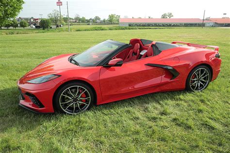 Pics Torch Red 2023 Corvette Stingray Convertible With The 3lt Dipped
