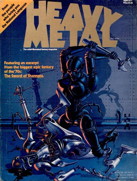 Vintage Complete 1985 Set Heavy Metal Magazines