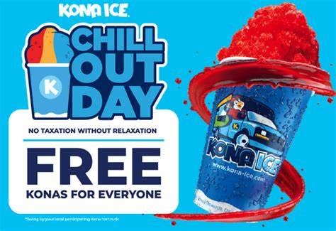 Tuesday Freebies Free Kona Ice Today