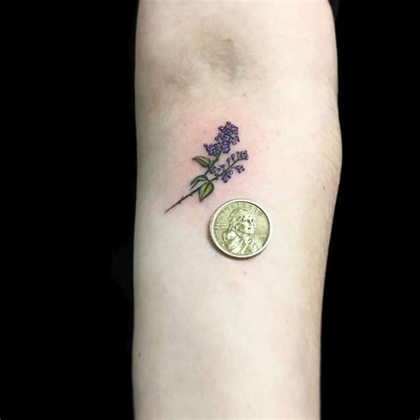 Top 41 Best Lilac Tattoo Ideas 2021 Inspiration Guide