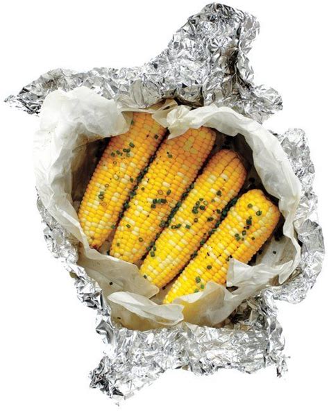 Buttered Corn With Chives Buttered Corn Tailgating Recipes Chives