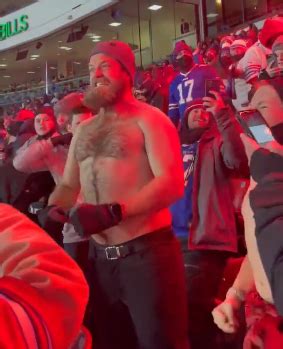 Ryan Fitzpatrick Goes Shirtless And Crazy In Bills Win Over Patriots