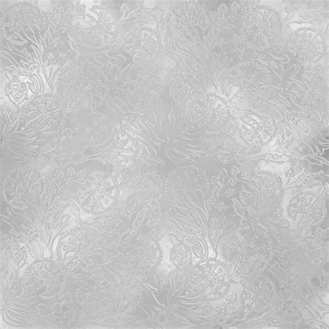Pattern Embossed Metal Aluminum Texture Background Wall Decoration Abstract Floral Glass