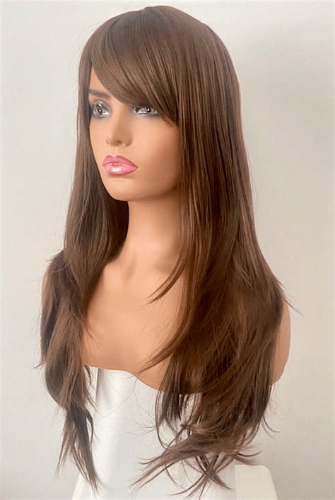 Extra Long Brown Wig Kendall Wig Store Uk