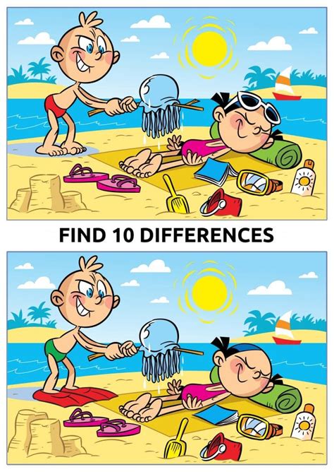 Find The Differences Kids Puzzle Prime