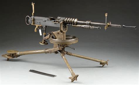Lot Detail Hotchkiss 1914 8 Mm Lebel Machine Gun Sn 44489