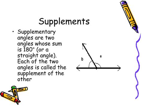 Ppt Complementary And Supplementary Angles Powerpoint Presentation