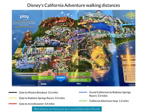 Disneyland Walking Distances Go Informed