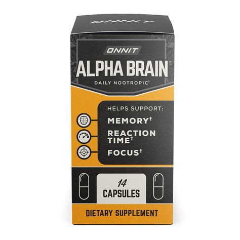 Onnit Alpha Brain 90ct