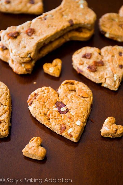 You might say well, why make peanut butter cups when you can buy them? Homemade Peanut Butter Bacon Dog Treats - easy, 1 bowl ...