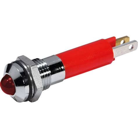 Cml 19060353 Flashing Led Indicator Lamp Red 24v Dc 8mm Rapid Online