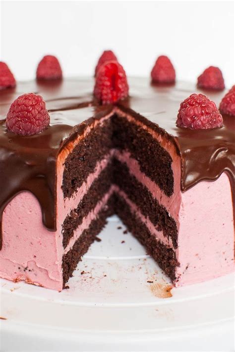 Schoko-Himbeer-Torte mit cremiger Ganache | Recipe | Chocolate and ...