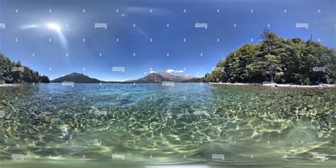 360° view of Lago Gutierrez (Bariloche - Alamy