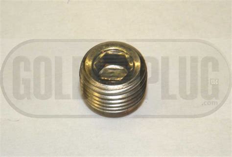 18″ Npt Industrial Gold Plug Magnetic Drain Plug Internal Head Ip 01