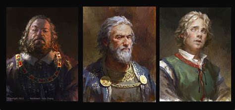 Rival Knight Characters Portraits Lulu Ming Chao Senior Concept Artist