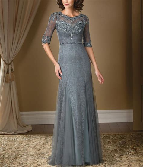 We make choosing your perfect gown easy with our comprehensive brides guides and look a wedding dress guide for every bride choosing the dress of your dreams can be overwhelming. Elegant Mother Bride Dresses 2016 Grey Half Sleeve Beads ...