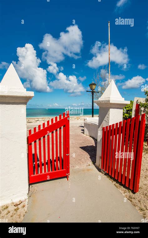 Red Gate Saint Mary S Anglican Church Cockburn Town Grand Turk