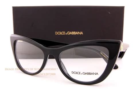Brand New Dolce And Gabbana Eyeglass Frames Dg 3354 501 Black For Women