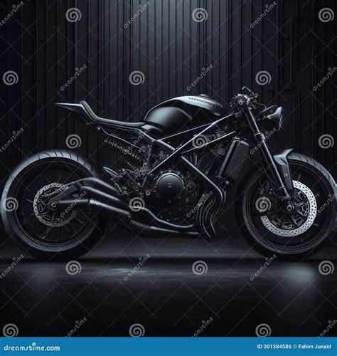 Black Bike Dark Theme Wallpaper Stock Illustration - Illustration of