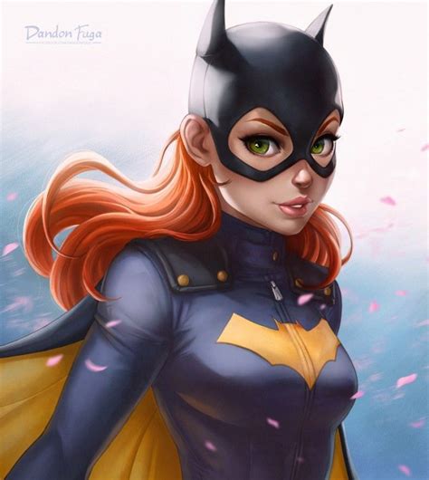 Art Digital Painting Dessiner Batgirl Sous Photoshop Et Painter
