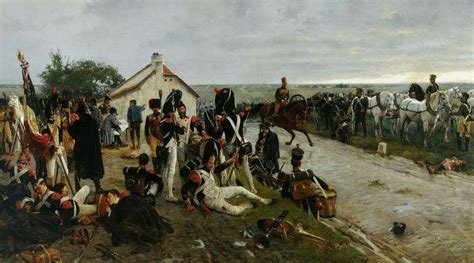 Granatieri Sul Campo Di Battaglia Di Waterloo Waterloo Map Battle Of